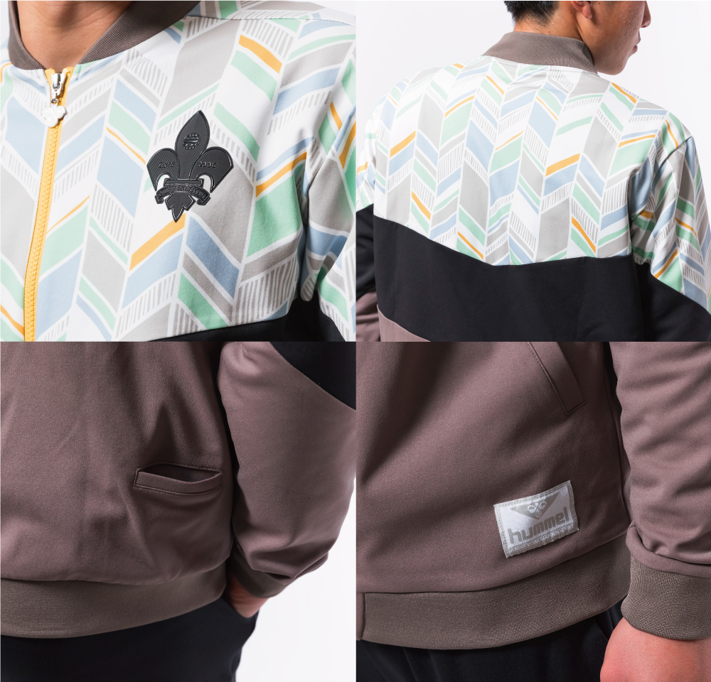 hummel PLAYコラボ ホームゲーム選手入場用同モデル アンセムジャケット
